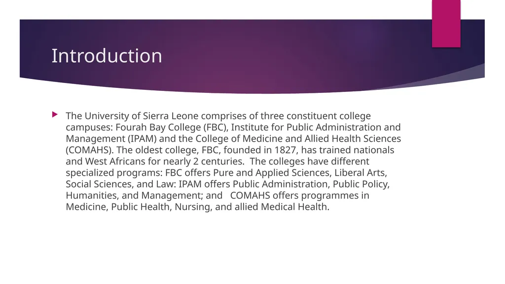 Alternative Learning Mode in the university of - slide 3 of 11