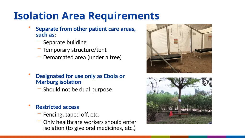 Infection Prevention and Control (IPC) for Ebola - slide 7 of 14
