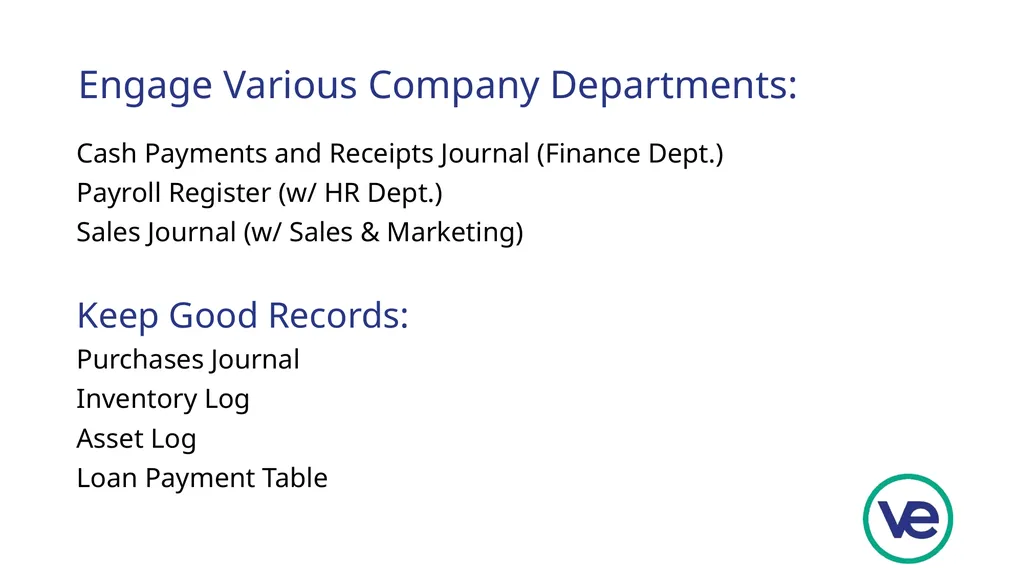 Developing an Accounting System for your VE firm - slide 23 of 25