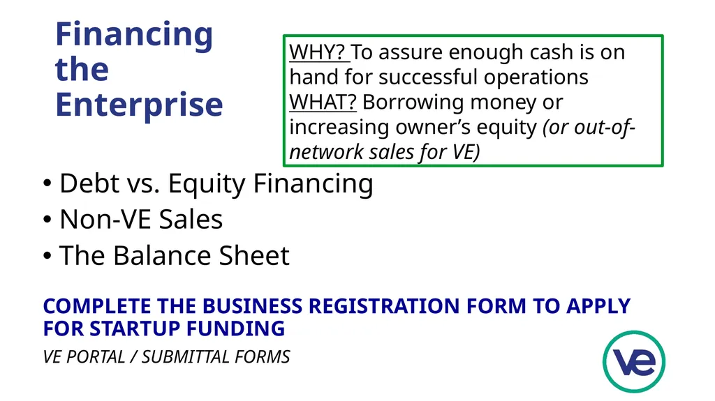 Developing an Accounting System for your VE firm - slide 13 of 25