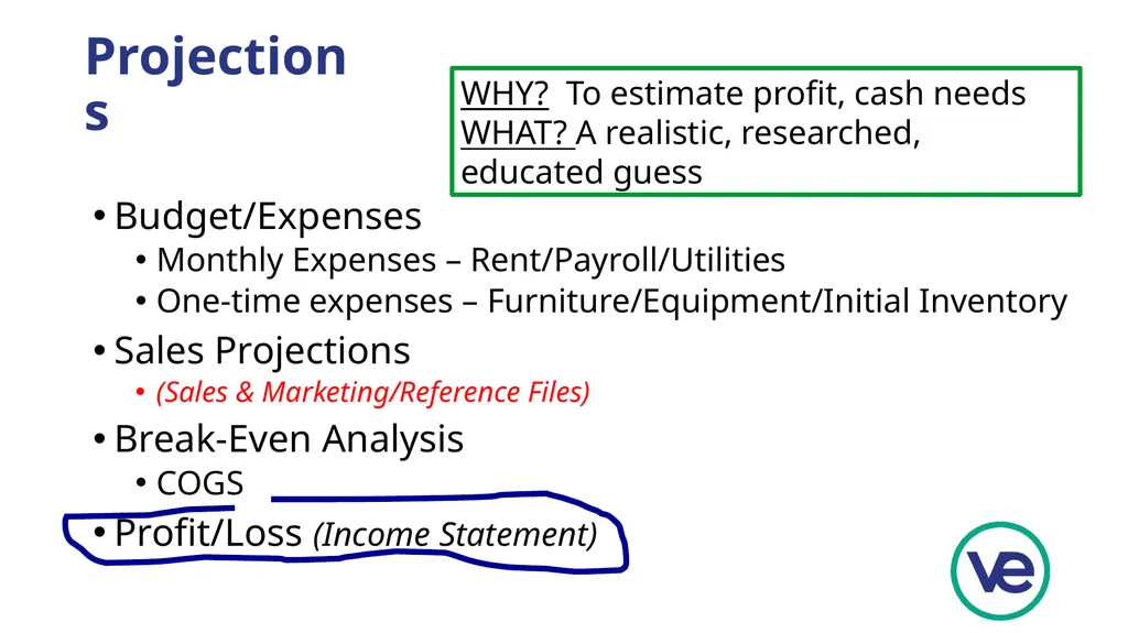 Developing an Accounting System for your VE firm - slide 9 of 25