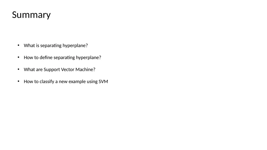 Lesson 6 Support vector machine (SVM) [ Support - slide 36 of 36
