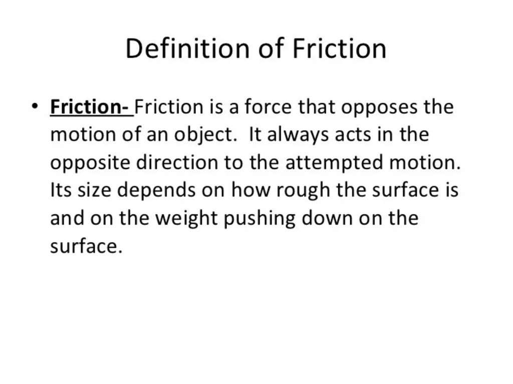 Chapter No. 05 Friction C203.5 Use the conditions - slide 2 of 9