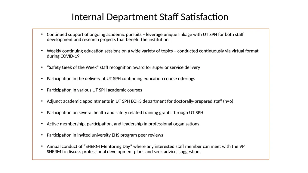 FY22 SHERM Metrics-Based Performance Summary Key - slide 34 of 41