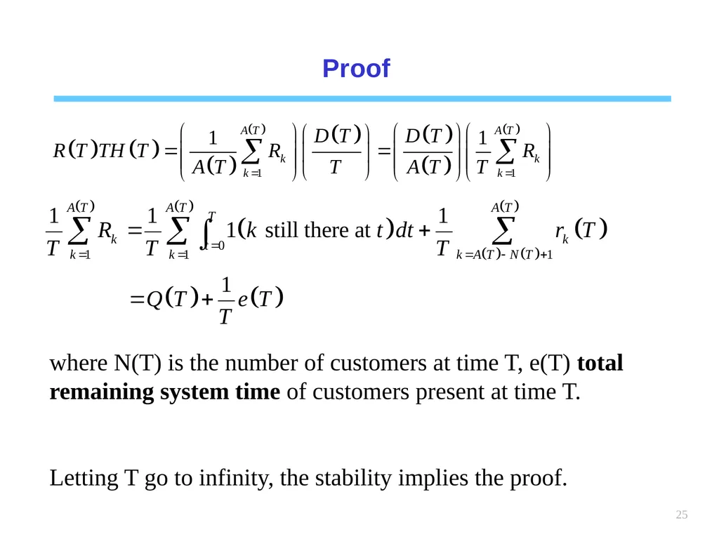 1 Chapter 6 Queueing systems Learning objectives : - slide 25 of 90