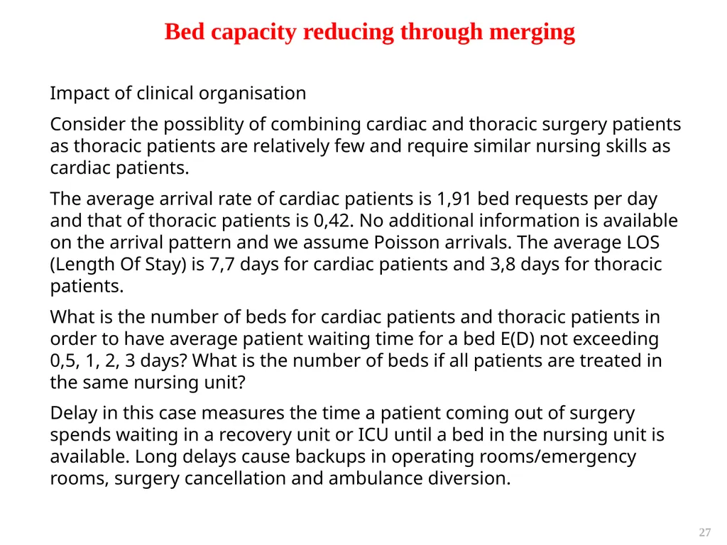 1 Chapter 6 Queueing systems Learning objectives : - slide 41 of 90