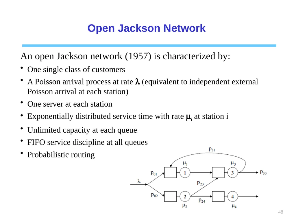 1 Chapter 6 Queueing systems Learning objectives : - slide 48 of 90