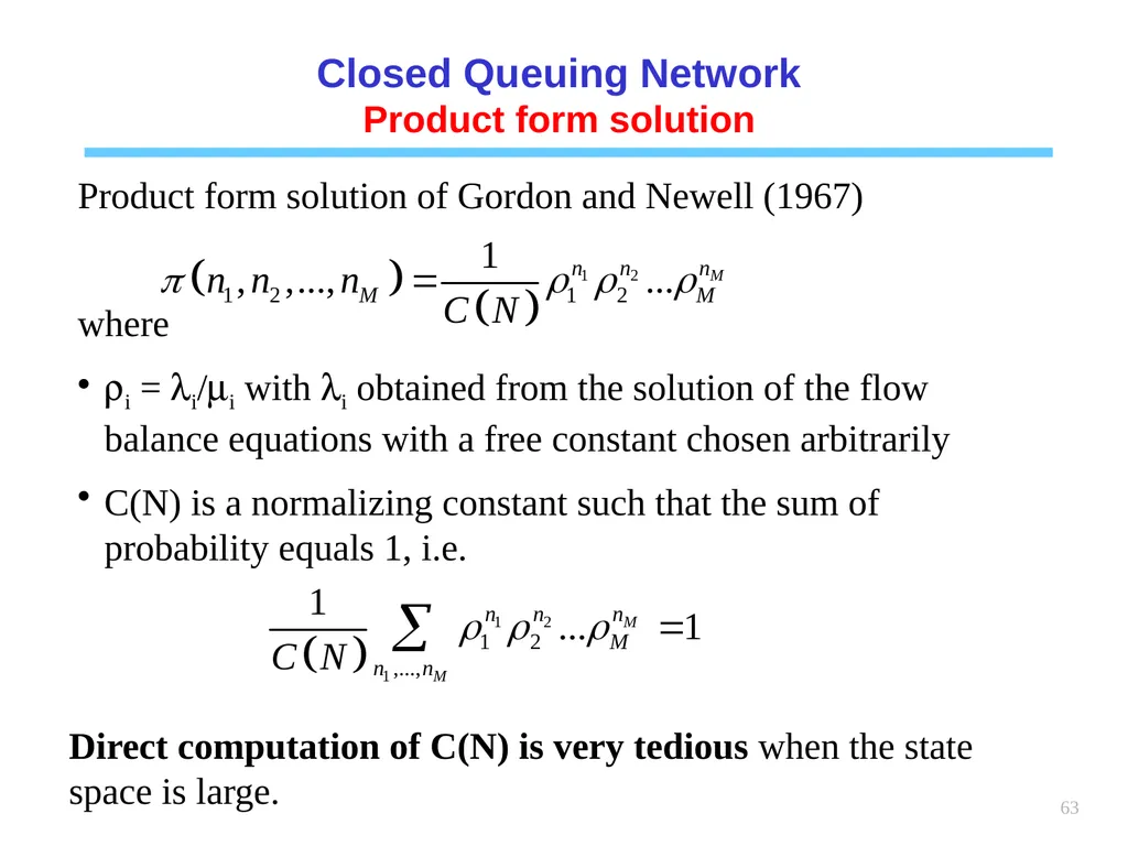 1 Chapter 6 Queueing systems Learning objectives : - slide 63 of 90