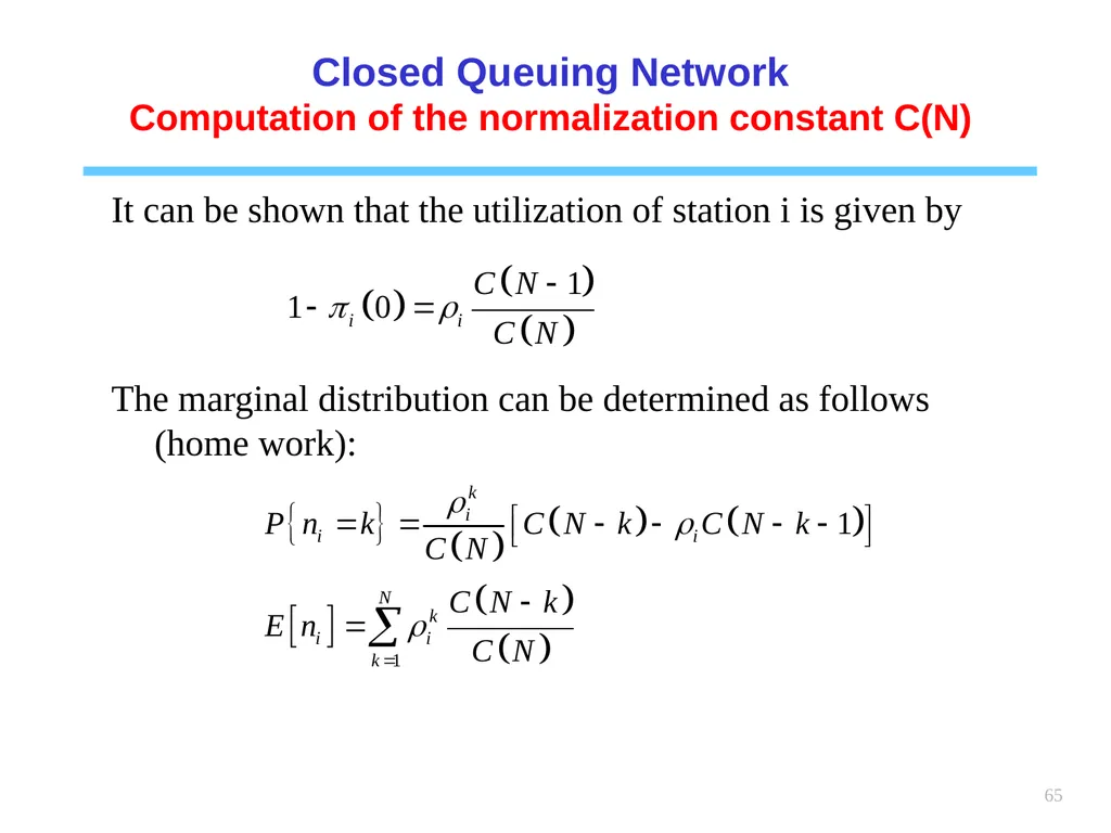 1 Chapter 6 Queueing systems Learning objectives : - slide 65 of 90