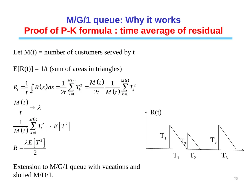 1 Chapter 6 Queueing systems Learning objectives : - slide 78 of 90