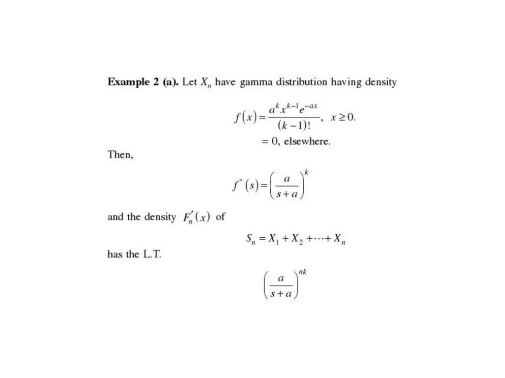 RENEWAL PROCESSES IN CONTINUOUS TIME PAGES 249 – - slide 15 of 20