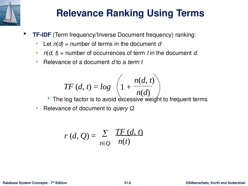 Chapter 31: Information Retrieval Outline - slide 6 of 25
