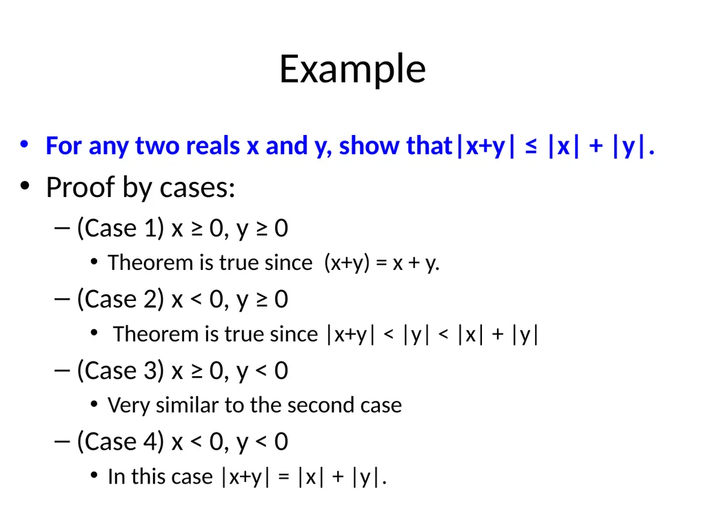 Proofs (Chapter 4, 5 and 6) Proofs A proof of - slide 45 of 101
