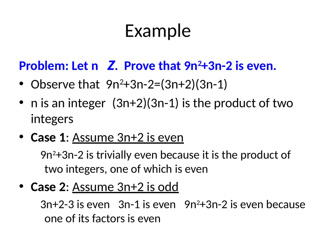 Proofs (Chapter 4, 5 and 6) Proofs A proof of - slide 47 of 101