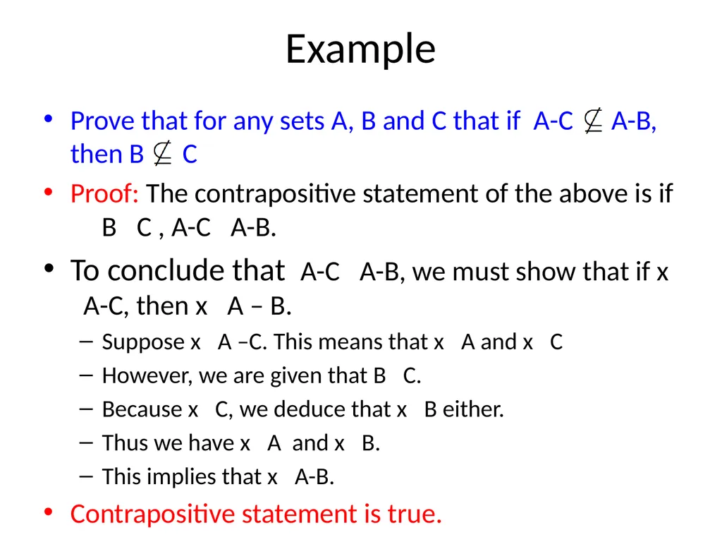 Proofs (Chapter 4, 5 and 6) Proofs A proof of - slide 63 of 101