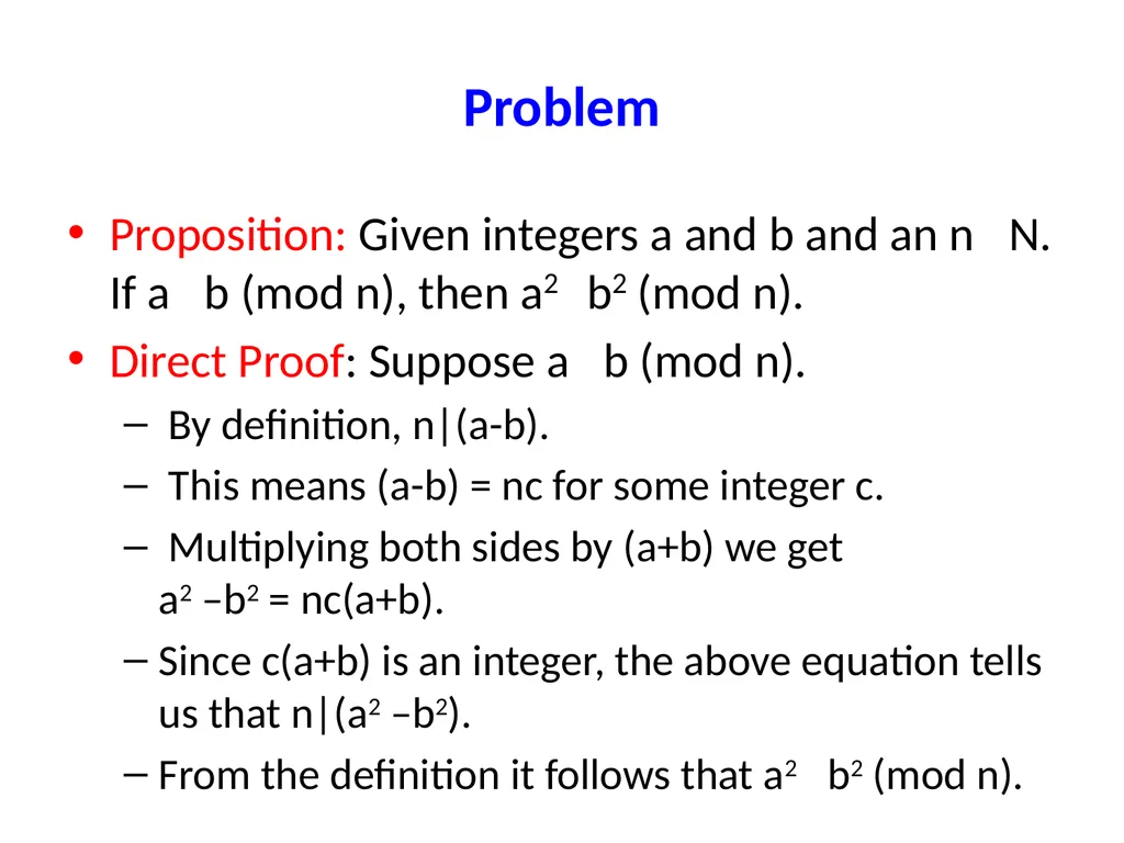 Proofs (Chapter 4, 5 and 6) Proofs A proof of - slide 51 of 101