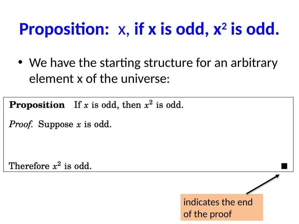 Proofs (Chapter 4, 5 and 6) Proofs A proof of - slide 27 of 101