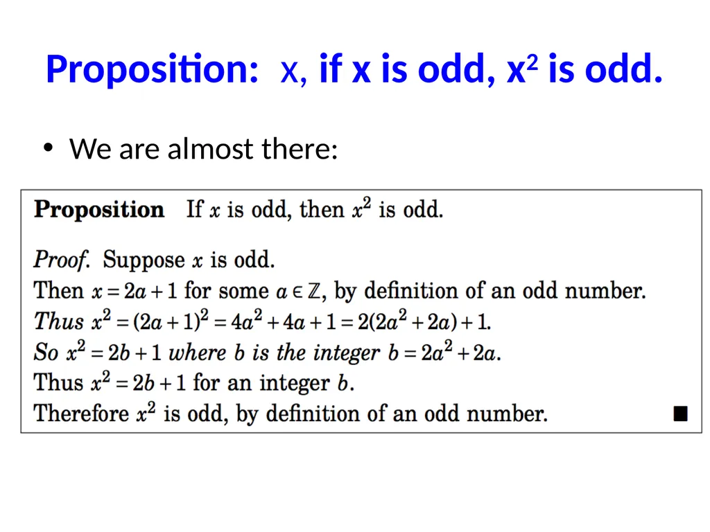 Proofs (Chapter 4, 5 and 6) Proofs A proof of - slide 29 of 101
