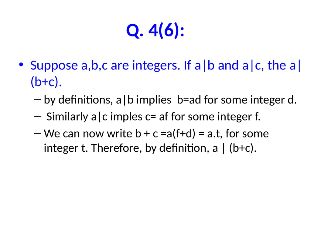 Proofs (Chapter 4, 5 and 6) Proofs A proof of - slide 37 of 101