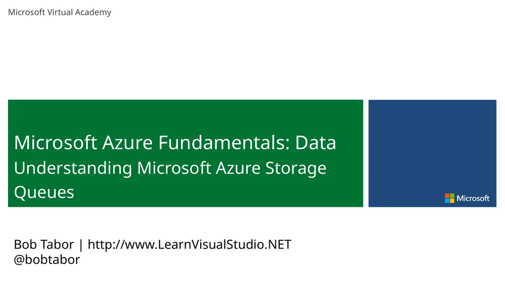 Bob Tabor | http://www.LearnVisualStudio.NET - slide 1 of 7