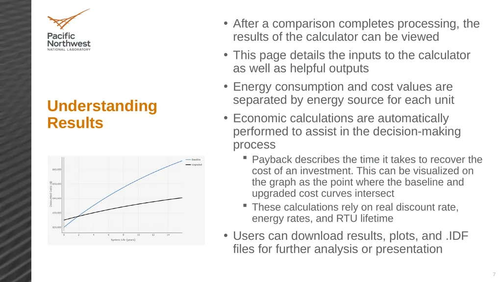 Roof Top Unit Comparison Calculator Instructions 2 - slide 7 of 8