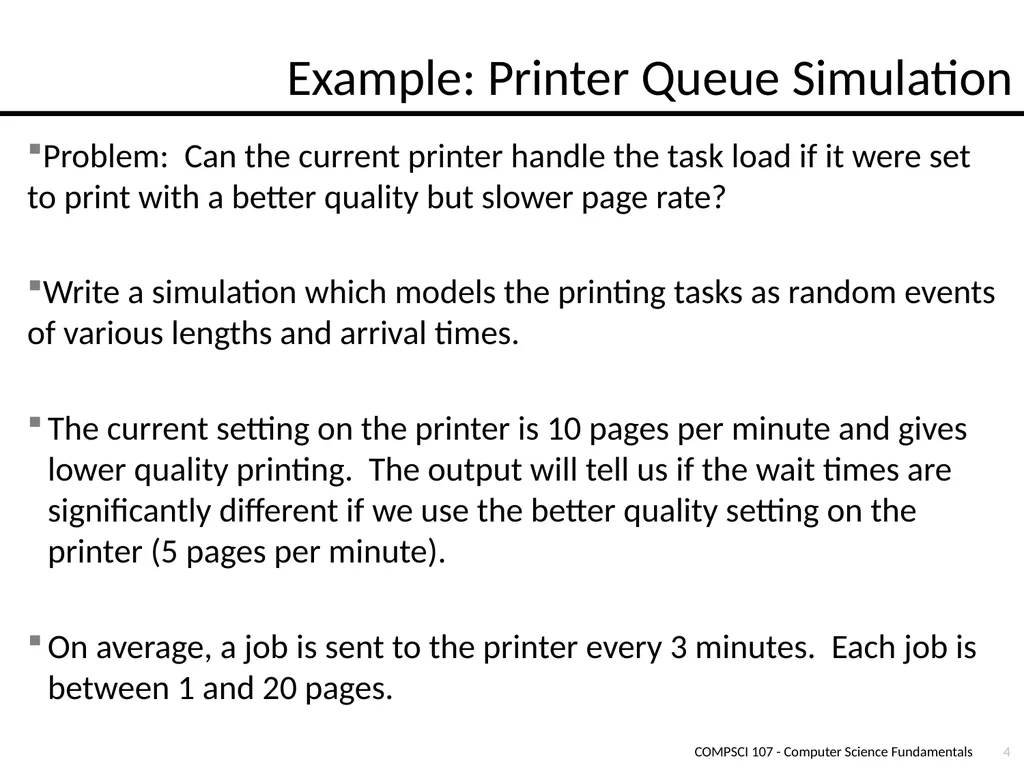 Lecture 13 – Queues COMPSCI 107 Computer Science - slide 4 of 15
