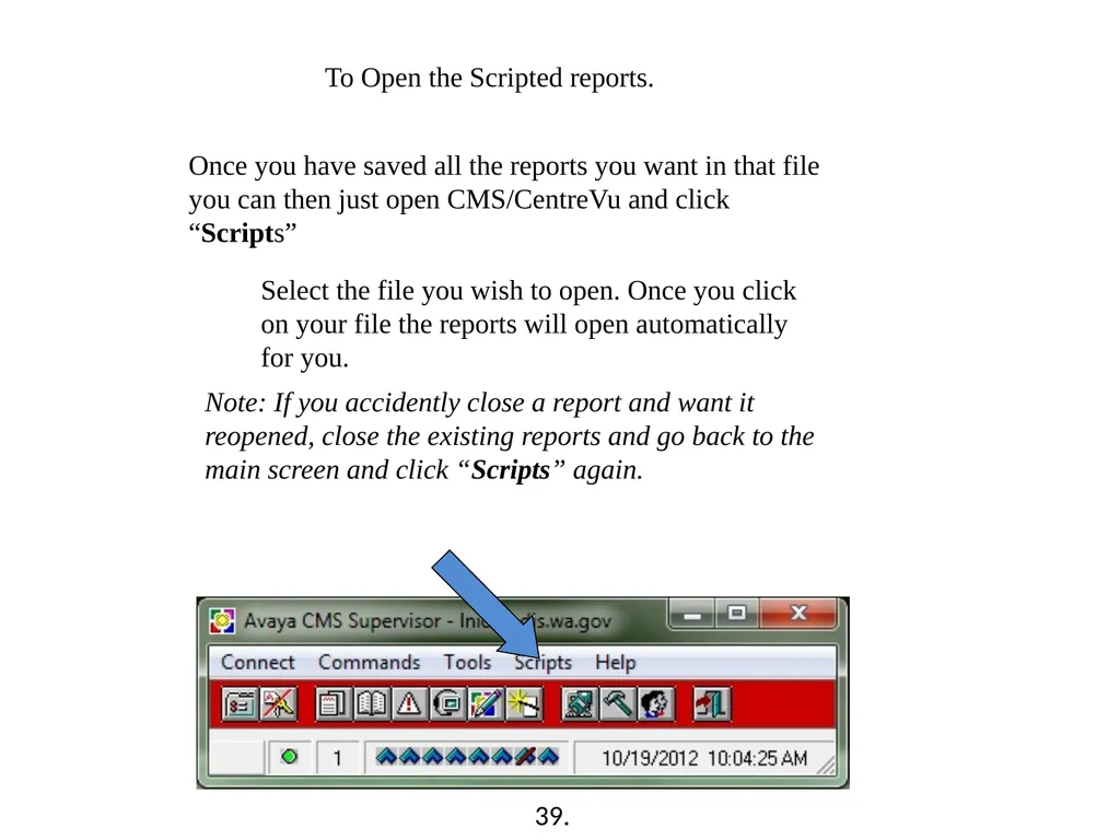 Call Management System (CMS) Training Washington - slide 36 of 41