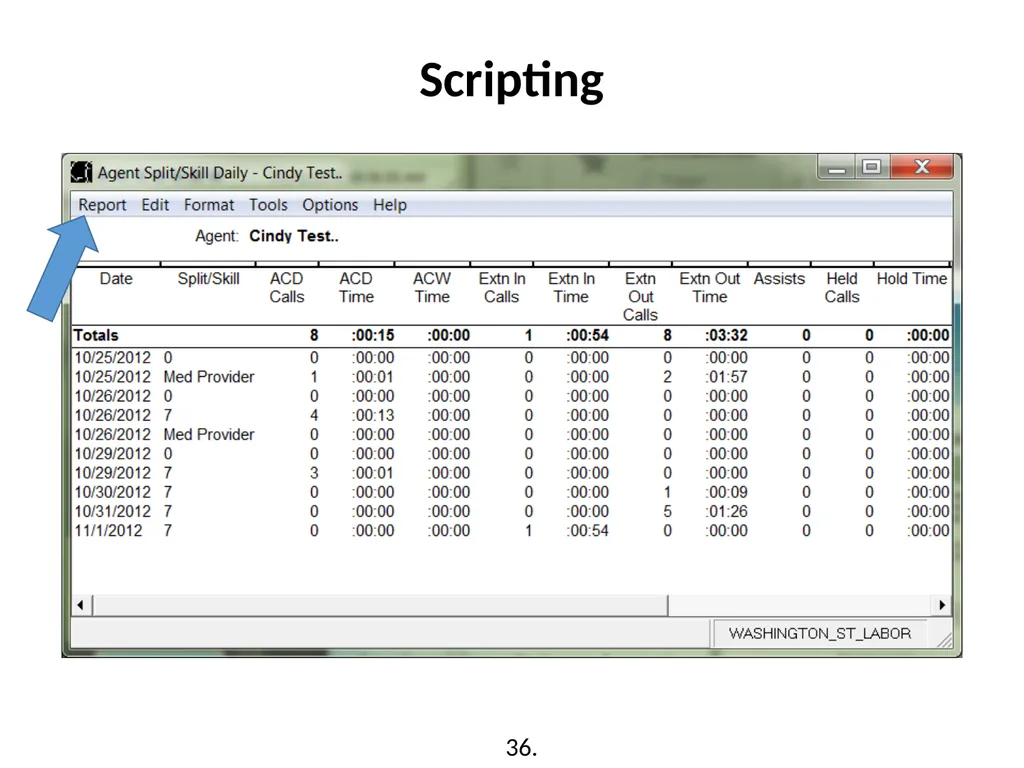 Call Management System (CMS) Training Washington - slide 33 of 41