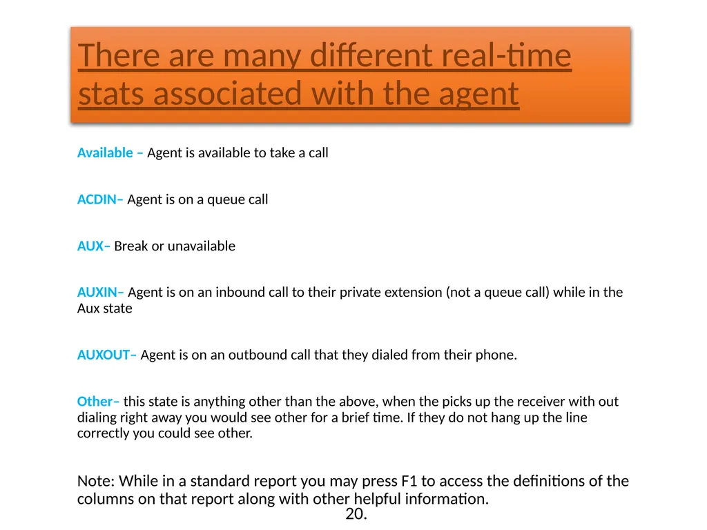 Call Management System (CMS) Training Washington - slide 18 of 41