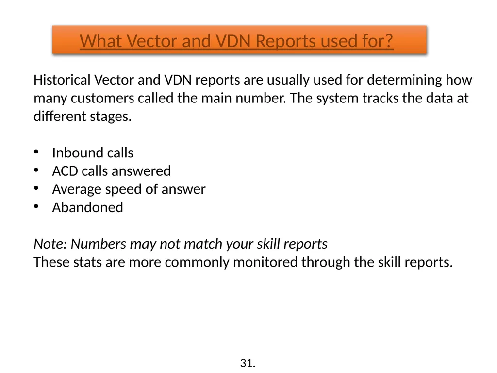 Call Management System (CMS) Training Washington - slide 27 of 41