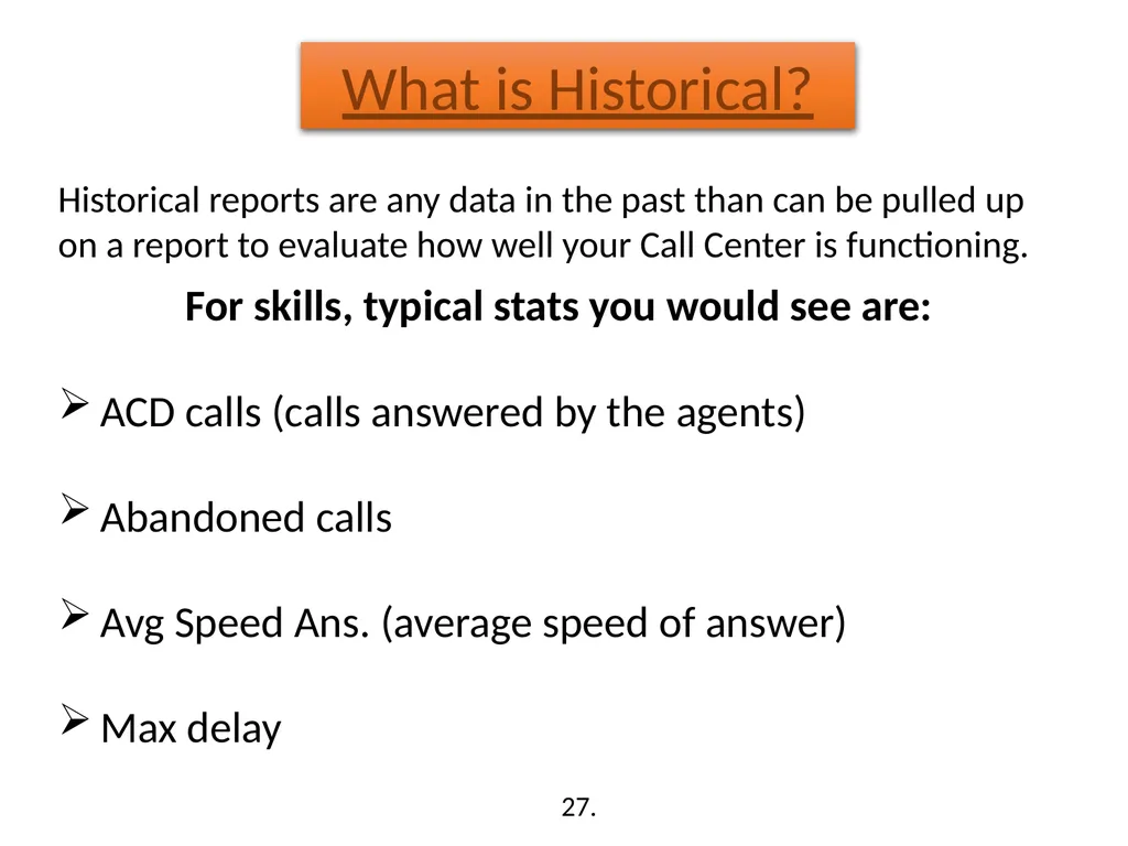 Call Management System (CMS) Training Washington - slide 24 of 41