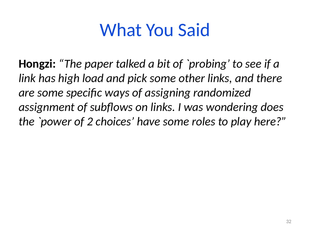6.888: Lecture 4 Data Center Load Balancing - slide 32 of 76