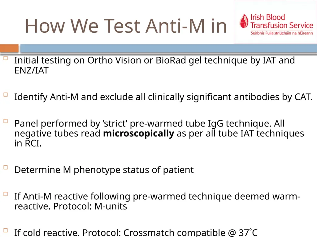Laboratory process improvement for identification - slide 18 of 30