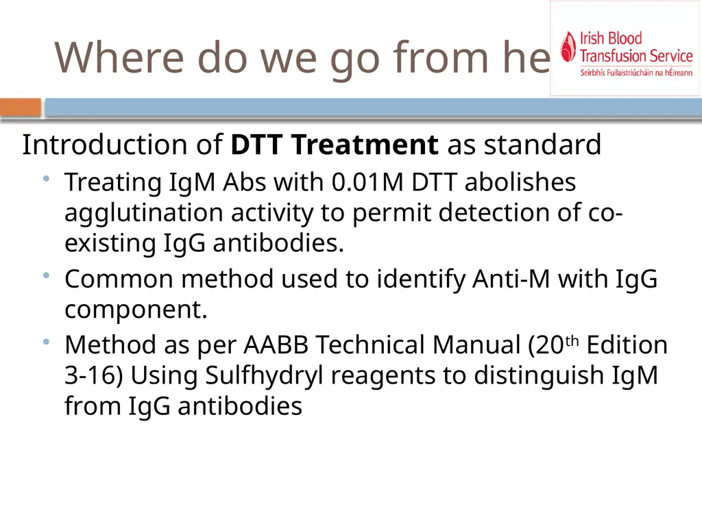 Laboratory process improvement for identification - slide 20 of 30