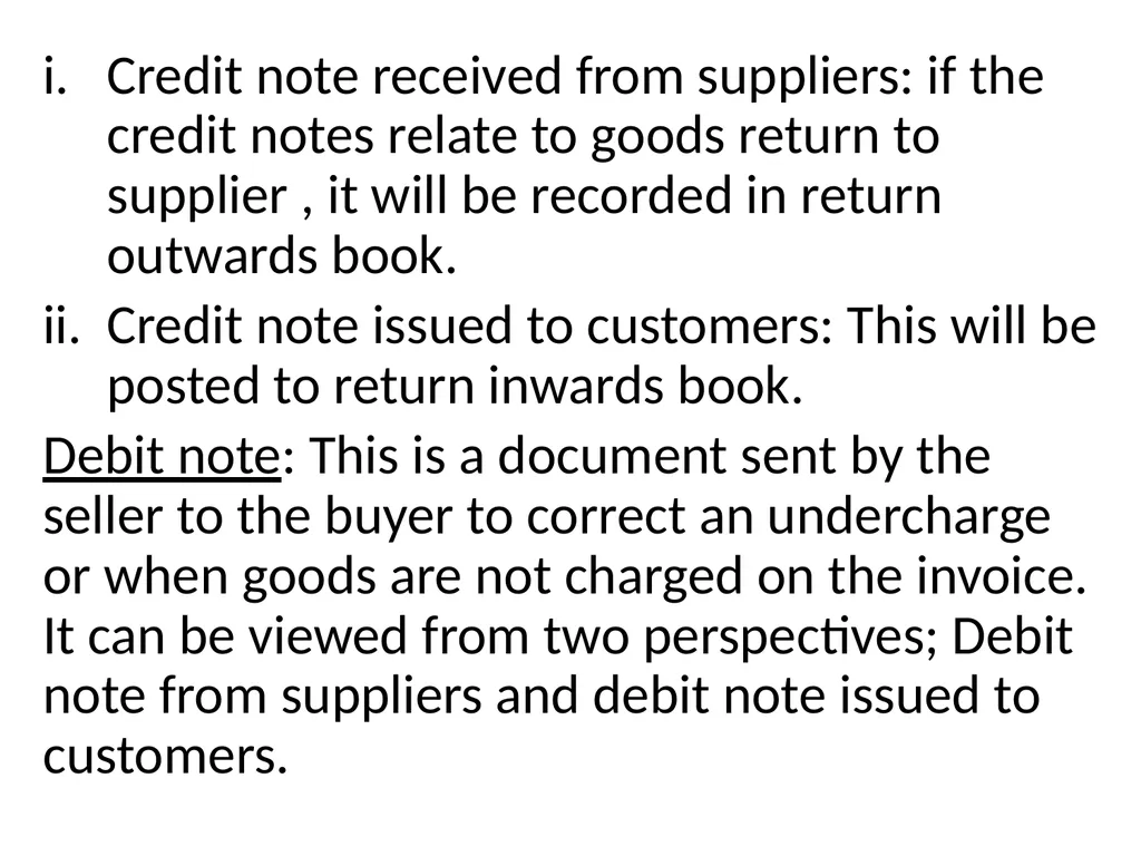 INTRODUCTION TO BOOK KEEPING AND ACCOUNTING - slide 39 of 95