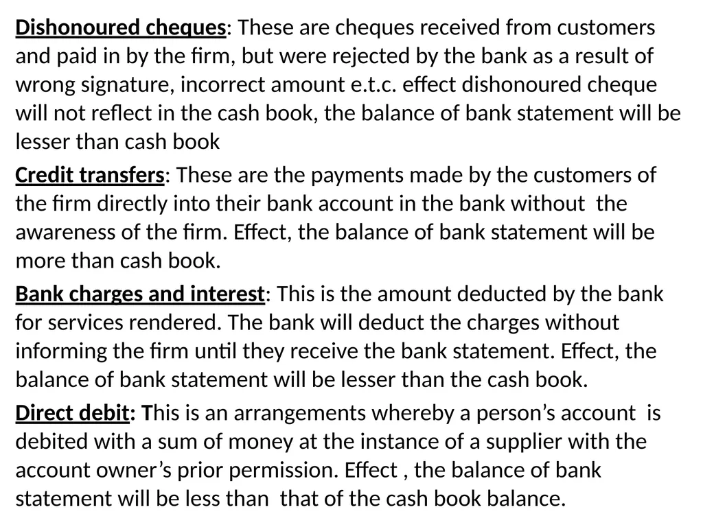 INTRODUCTION TO BOOK KEEPING AND ACCOUNTING - slide 89 of 95