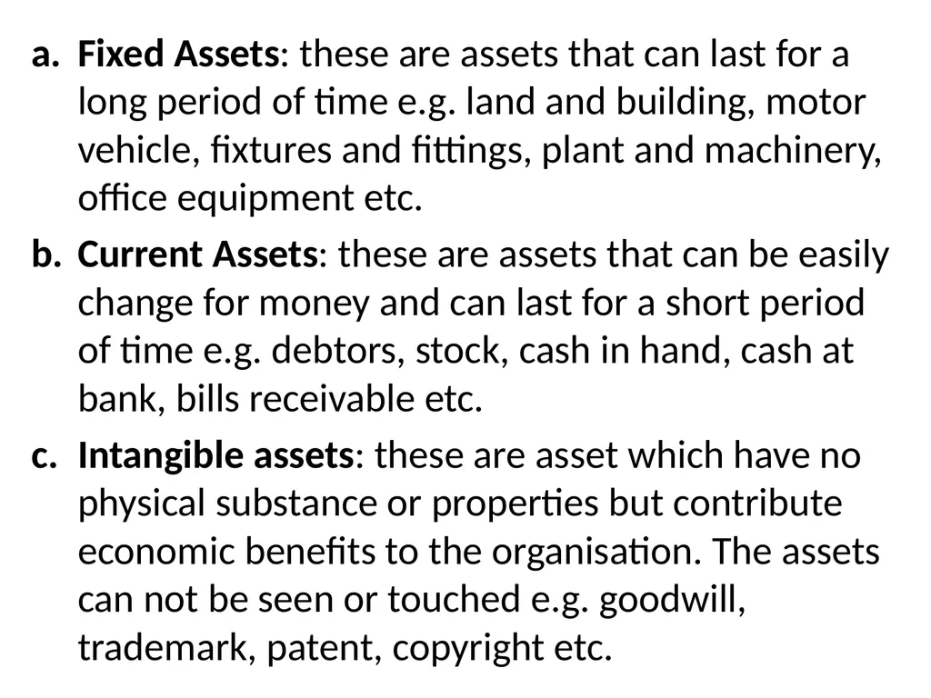INTRODUCTION TO BOOK KEEPING AND ACCOUNTING - slide 81 of 95