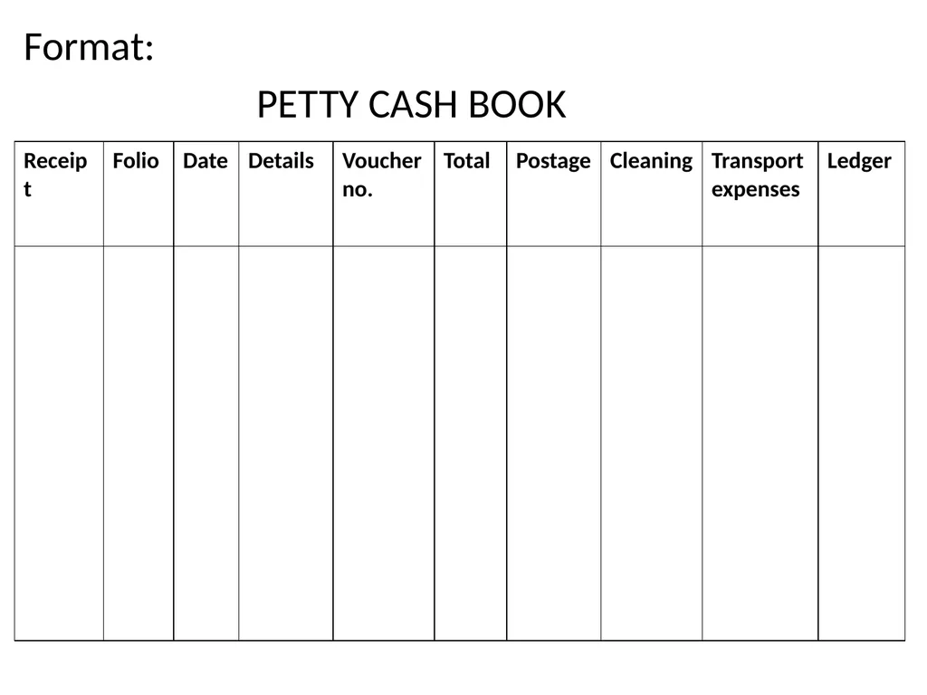 INTRODUCTION TO BOOK KEEPING AND ACCOUNTING - slide 63 of 95