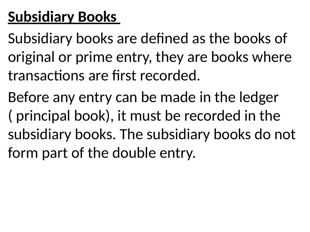 INTRODUCTION TO BOOK KEEPING AND ACCOUNTING - slide 27 of 95