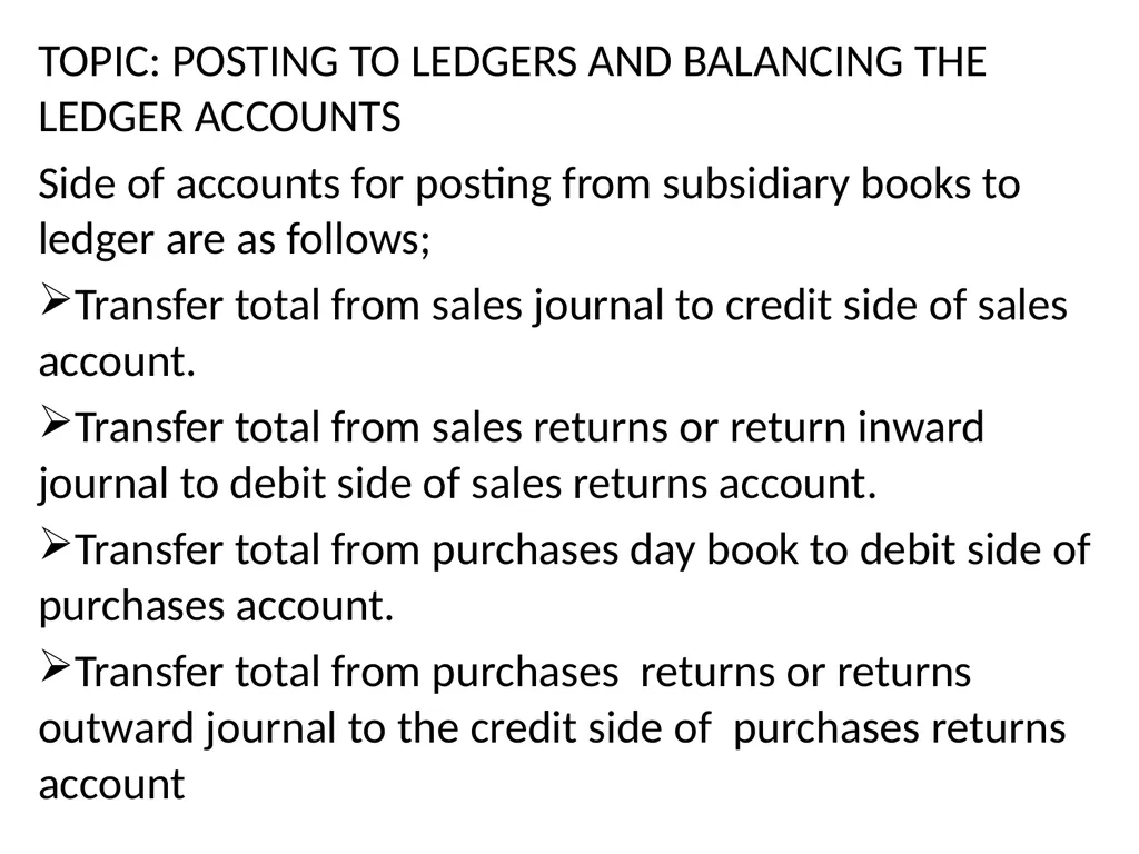 INTRODUCTION TO BOOK KEEPING AND ACCOUNTING - slide 64 of 95