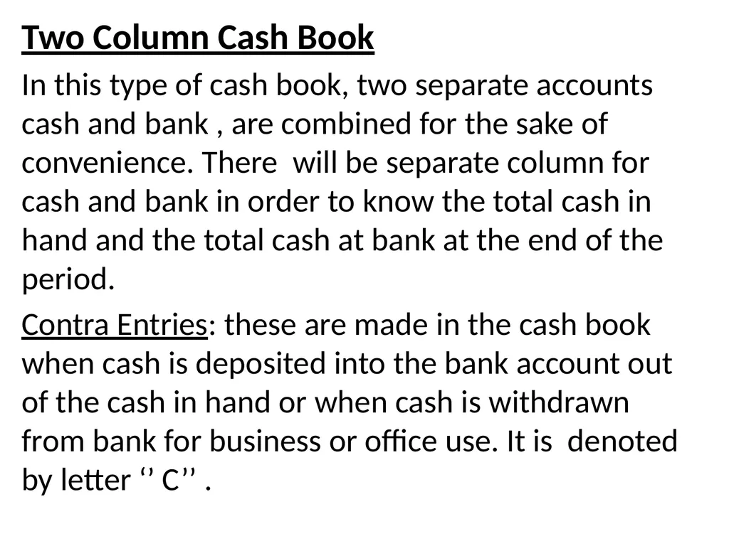 INTRODUCTION TO BOOK KEEPING AND ACCOUNTING - slide 44 of 95