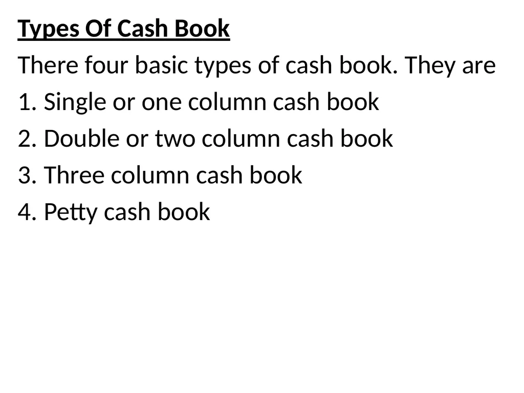 INTRODUCTION TO BOOK KEEPING AND ACCOUNTING - slide 42 of 95