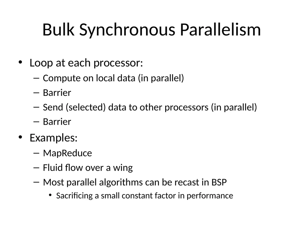 Scheduling Main Points Scheduling policy: what to - slide 30 of 54