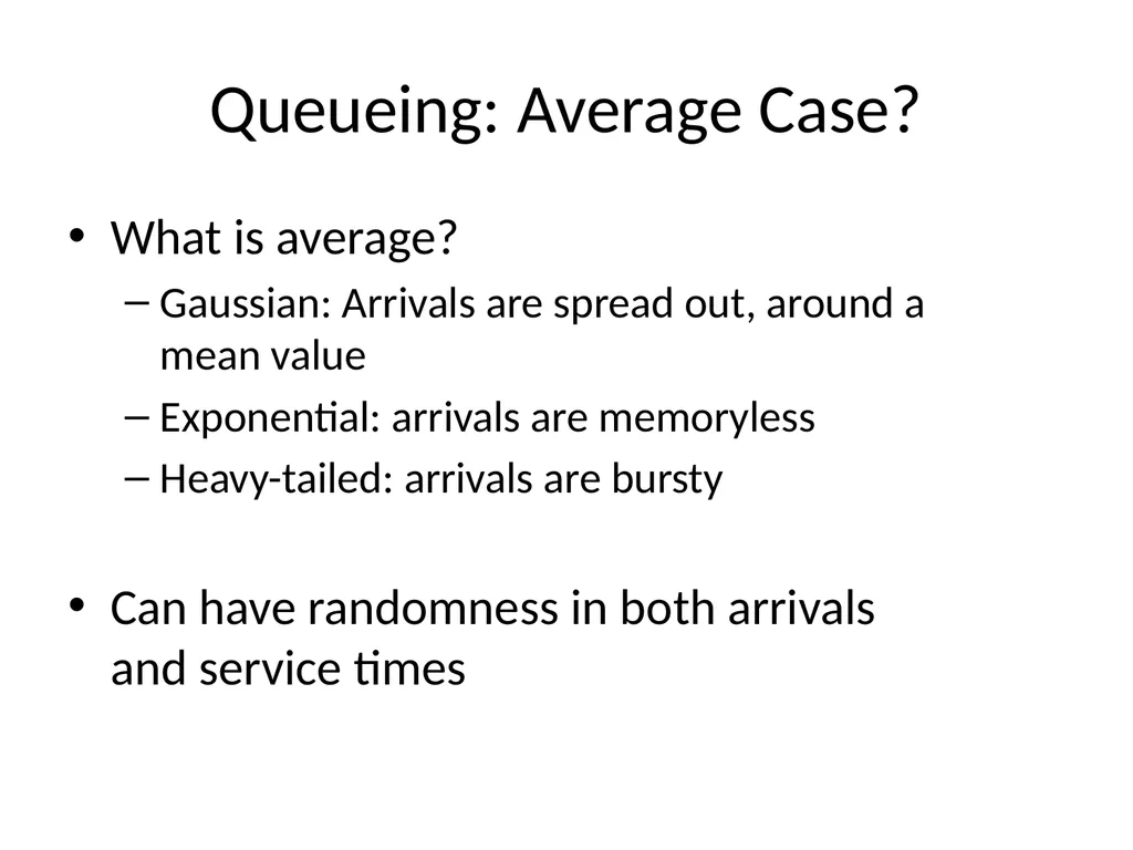 Scheduling Main Points Scheduling policy: what to - slide 45 of 54