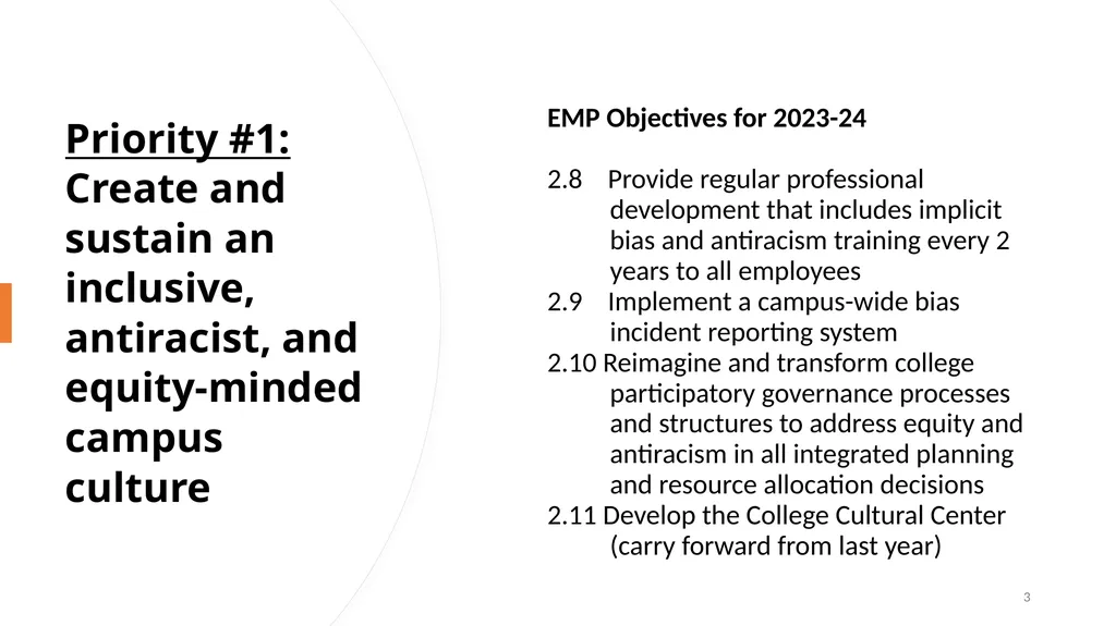Annual Plan for implementing the College’s 5-year - slide 3 of 24