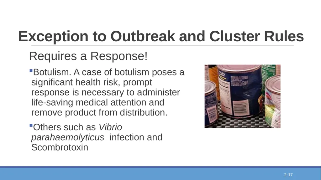 Epi-Ready Foodborne Illness and its Impact Module - slide 17 of 20