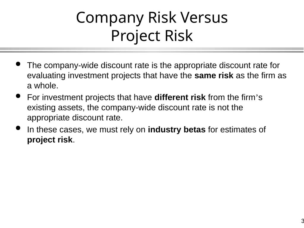 The Capital Asset Pricing Model Global Financial - slide 37 of 43