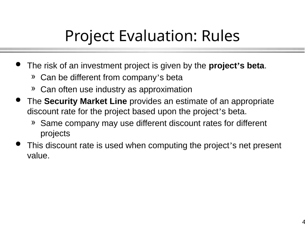 The Capital Asset Pricing Model Global Financial - slide 42 of 43