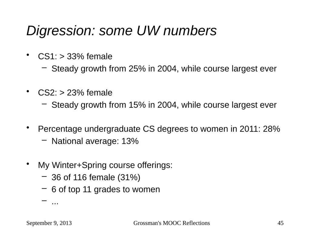 Massive Open Online Courses (MOOCs): How Do They - slide 45 of 53