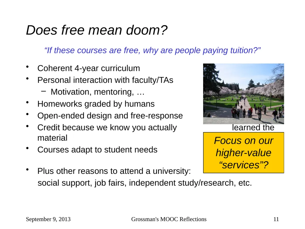 Massive Open Online Courses (MOOCs): How Do They - slide 11 of 53